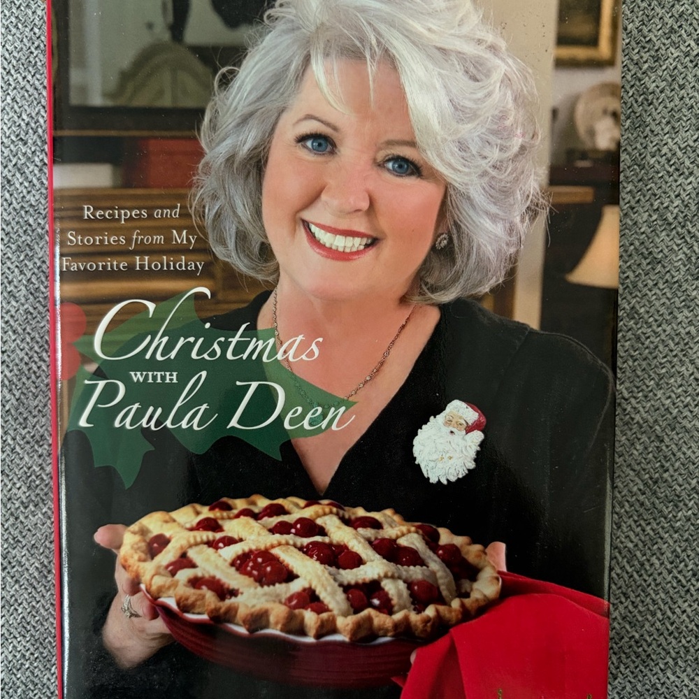 Signed Copy Christmas with Paula Deen Hardcover